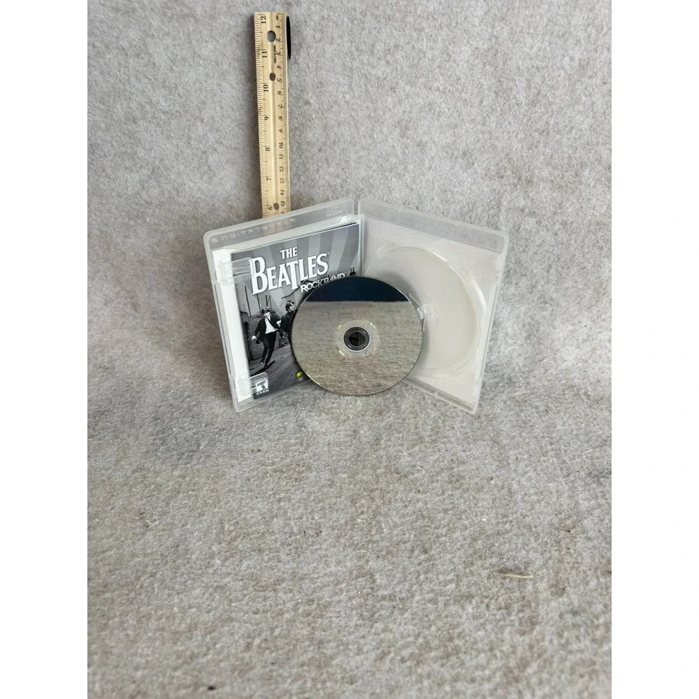 The Beatles Rock Band PlayStation 3 PS3 Video‎ Game Disc Case Manual Complete
